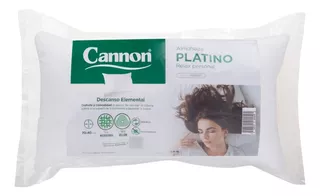 Almohada Cannon Combo Pack X6 Platino 80x40