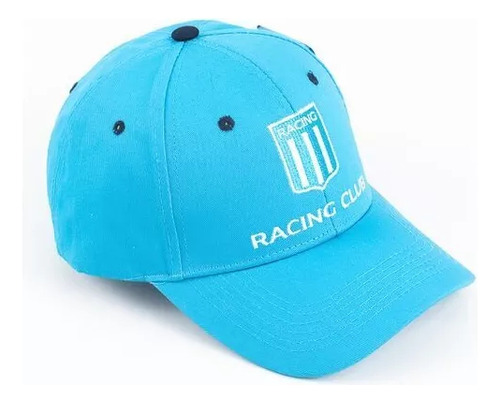 Gorra Racing Club Adulto Logo Bordado