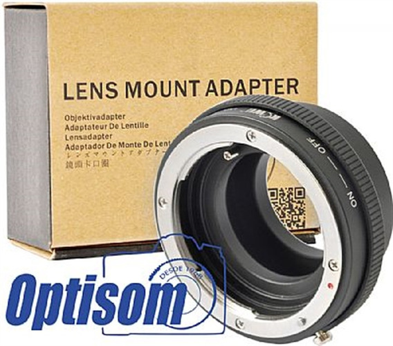 Admission increase Enhance Anel Adaptador Lente Nikon Para Camera Canon | MercadoLivre 📦