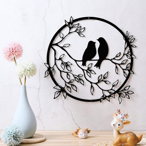 Adornos Para Colgar Pájaros En La Pared, Diseño De Ramas
