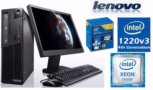 Servidor Lenovo + Monitor +2tb+16 Gb Ram+ Teclado+ Mouse