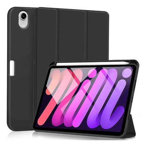 Funda Para iPad Mini 6° 8.3 Con Ranura Lápiz Carga Magnética