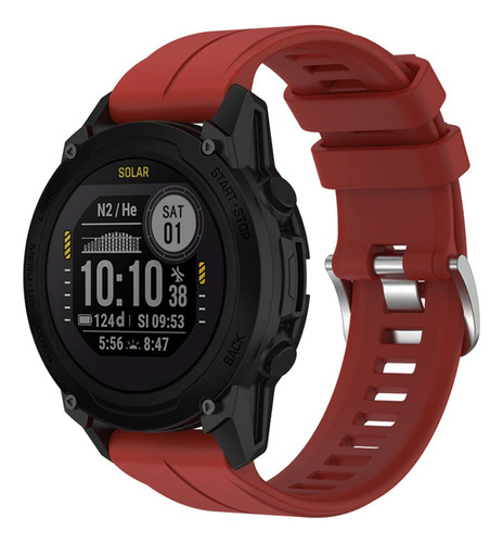 Pulso Correa Repuesto Silicona Para Garmin Fenix 5 / 6 22mm