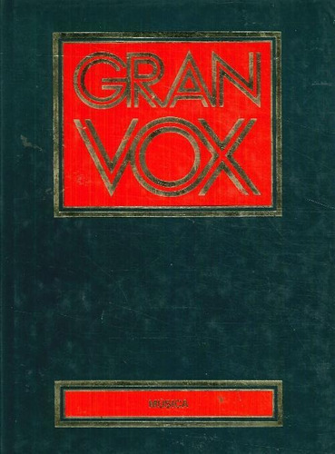 Libro Gran Vox Diccionario De Musica De Varios