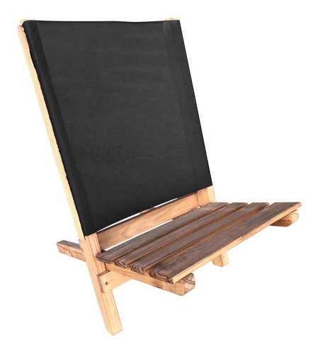 Reposera De Madera Playera Plegable Liviana Durable