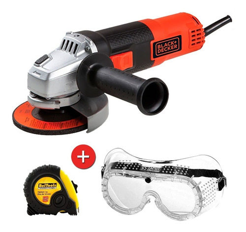 Esmerilhadeira G720 110v Black&decker +oculos Proteção+trena