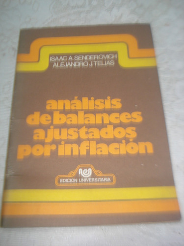 Analisis De Balances Ajustados Por Inflación Senderovich 