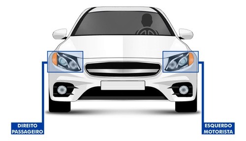Par Farol Camaro 2010 2011 12 13 Manual Sem Projetor Sem Led