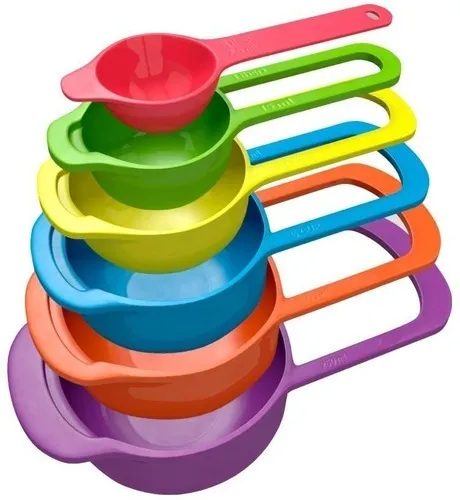 comprar 6 Tazas Medidoras De Reposteria, Cocina Chef