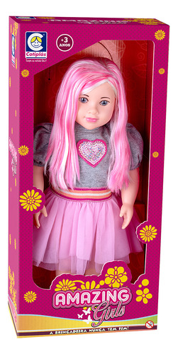 Boneca Amazing Girls Com Saia De Tule