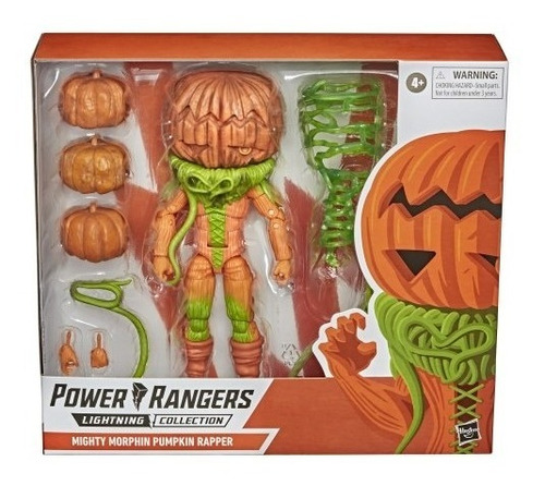 Power Rangers - Morphin Pumpkin Rapper Lightning Collection