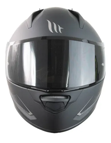 Casco Para Moto Mt Helmets Stinger Negro Mate Motocity
