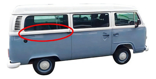 Acabamento Superior Lateral - Kombi 1997 Até 2014 - Abaixo