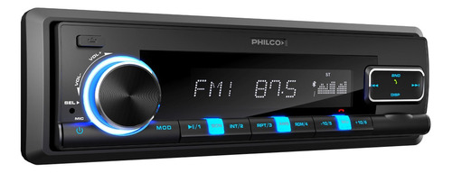 Estéreo para auto Philco CSP810BT con USB, bluetooth y lector de tarjeta SD