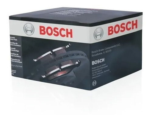 Jogo Pastilha Dianteira Cerâmica Sentra Nissan Bosch Bn0815