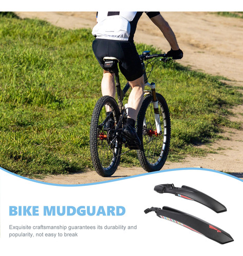 1 Par De Guardabarros Portátiles Para Bicicletas De Montaña