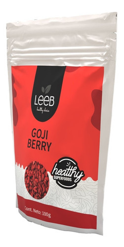Leeb Goji Berry Deshidratada Premium Bolsa Con 100g