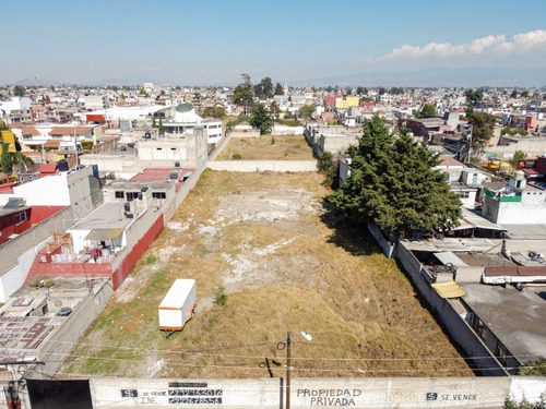 Terreno En Venta En Toluca En San Lorenzo Tepaltitlán, Bardeado