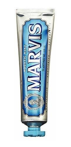 Marvis Aquatic Mint Pasta De Dientes, 3,8 Oz