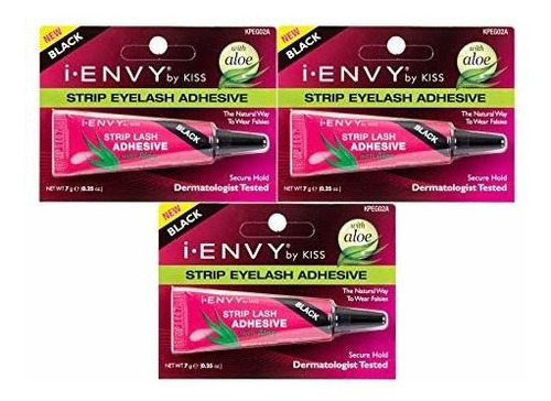 Pestañas Postizas - Kiss I Envy Strip Eyelash Con Adhesivo D