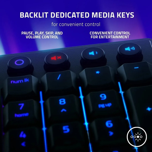 Imagen 5 de 6 de Razer Ornata V3 Teclado Gamer Meca-membrana Rgb 10 Zonas Xg!