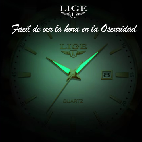 Reloj Casual Para Hombre Lige Correa Ajustable