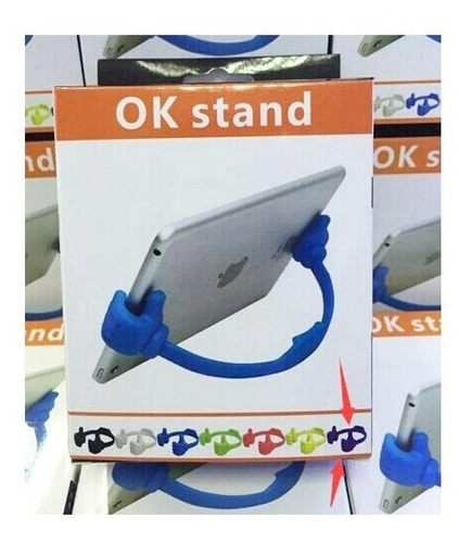 Imagen 5 de 5 de Soporte Apoya Celular Manitos Universal Holder Mesa Stand