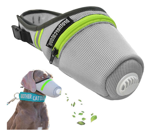 Máscara Para Perros, Máscara Reutilizable Con Filtro De Aire