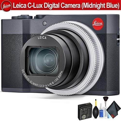 Camara Digital Leica C-lux (azul Medianoche) - Paquete De In