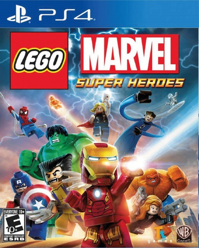 Lego Marvel Super Heroes Playstation 4 Ps4 Nuevo Sellado