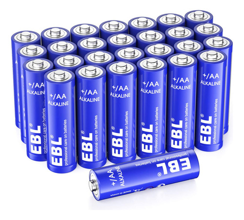 Ebl Bateras Aa De 28 Unidades, Bateras De Alto Rendimiento D