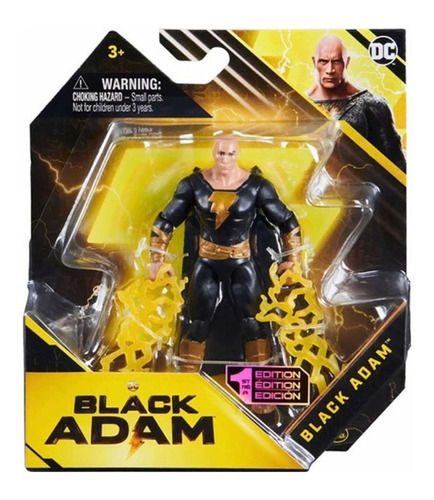 Black Adam Figura Muñeco Pelicula Super Heroe 