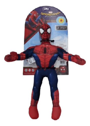 Muñeco Apretable Marvel Spiderman 40 Cm Licencia Oficial