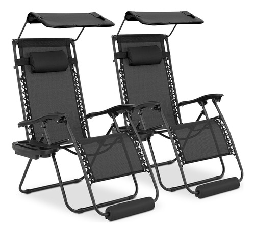 Monibloom Zero Gravity Sillas Reclinables Patio Tumbona Mmg