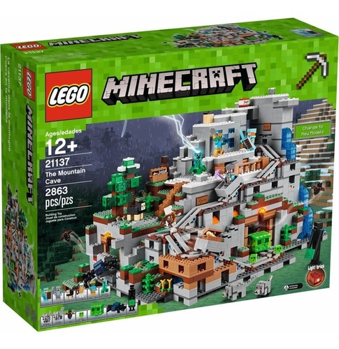 Lego 21137 Minecraft A Caverna Da Montanha