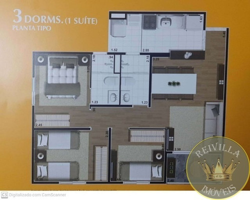 Imagem 22 de 23 de Apartamento Vila Prudente, 61 Metros,3 Dorms, Suite, Vaga, Lazer , Ao Lado Do Monotrilho - Ap00627 - 70178027