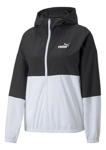 Campera Puma Colourblock Hooded Windbreaker 84940501 Mujer