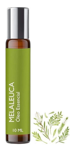 Óleo Essencial Melaleuca 10ml Roll On - Puro E Natural