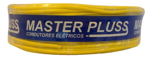 Fio Elétrico Flexível 2,5mm Amarelo Rolo Com 100 Metros