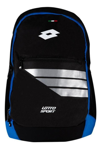 Mochila Matrix Color Negro/azul