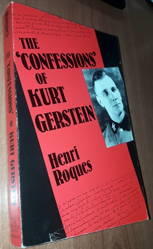 The Confessions Of Kurt Gerstein Henri Roques  Idioma Ingles
