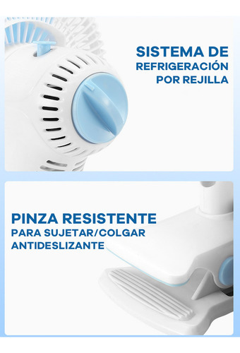 Apply To Ventilador De Escritorio De Pinza 2 Velocidade