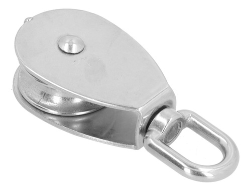 Polea Única De Acero Inoxidable 316 De 50 Mm Que Gira 360°