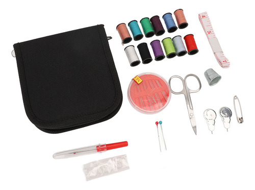 Kit De Costura De Viaje, Agujas De Regalo, Hilo, Tijeras, Po