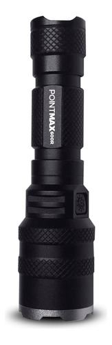 Linterna Spinit Pointmax 600r Recargable Usb 600 Lumens Color De La Linterna Negro Color De La Luz Blanco