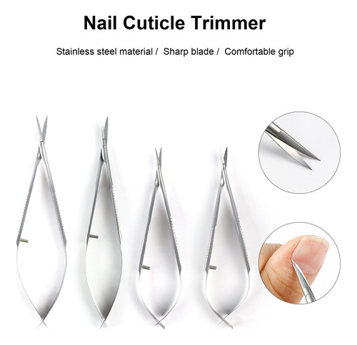 Cuticle Trimmer Remover Nail Tool Stainless Cuticle Manicure