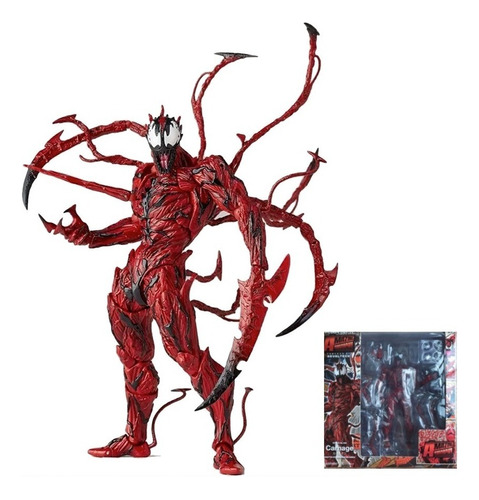 Clásico Spiderman Rojo Carnicería Veneno Modelo