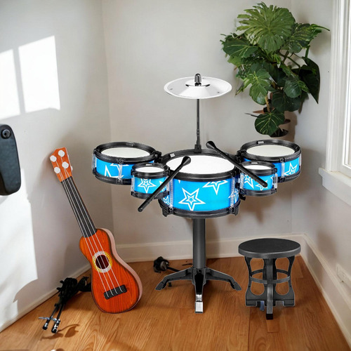 Simulación De Juguetes De Tambor Para Niños, Conjunto De