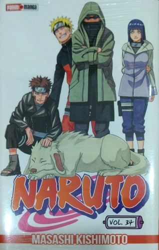 Naruto Vol 34 Masashi Kishimoto Panini Nuevo *