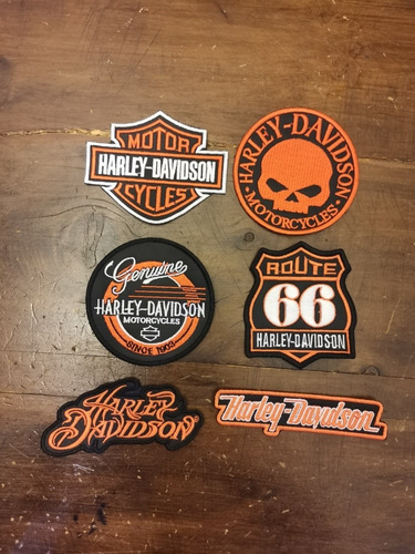 Parches Bordados Harleydavidson Motorcycles